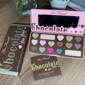 Too faced eye shadow set.